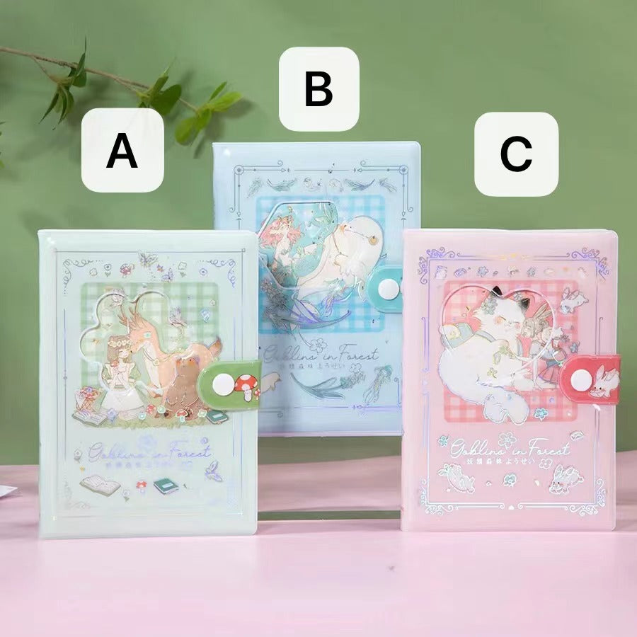Goblin Forest - 36K 128 Sheets Rubber Cover Book - Cute Student Notebook