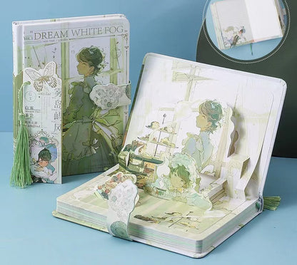 Foggy Island Wind - 32K Magnetic Buckle Book