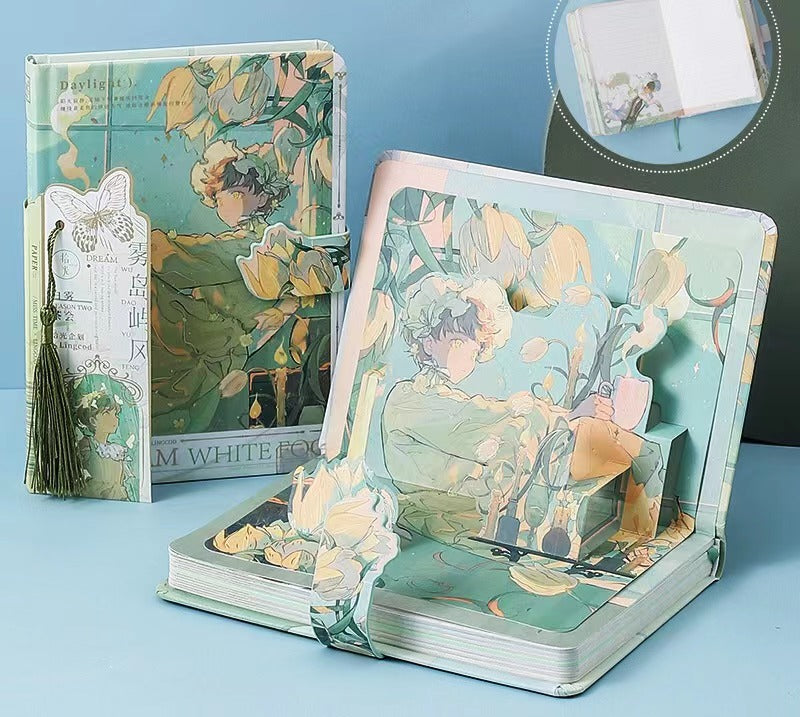 Foggy Island Wind - 32K Magnetic Buckle Book