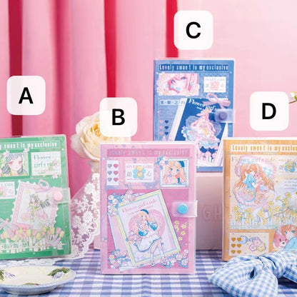 Girlish Rule - EVA Rubber Cover Book - Cute Student Notebook