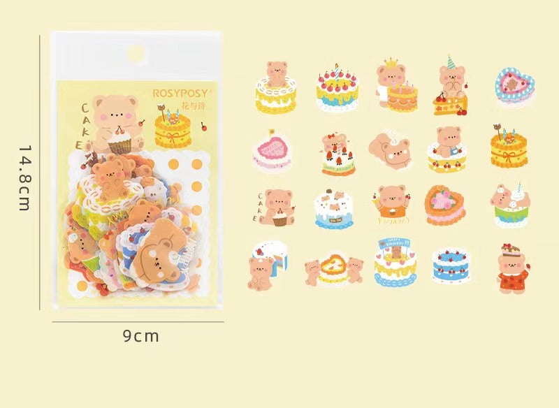 Lovely Sweet Baby - Pet Transparent Sticker Bag