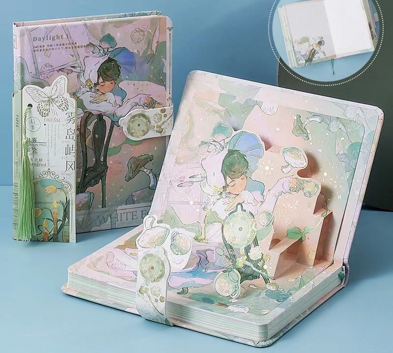 Foggy Island Wind - 32K Magnetic Buckle Book