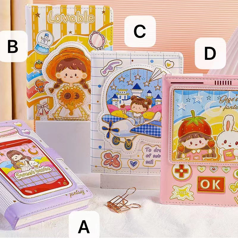 Fantasy Girl - 36K Magnetic Buckle Book