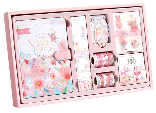 Planner Gift Set comes with Journal, Washi Tape, Stickers, Planner and more - Christmas Thanksgiving Gift - Birthday Gift - Craft and DIY