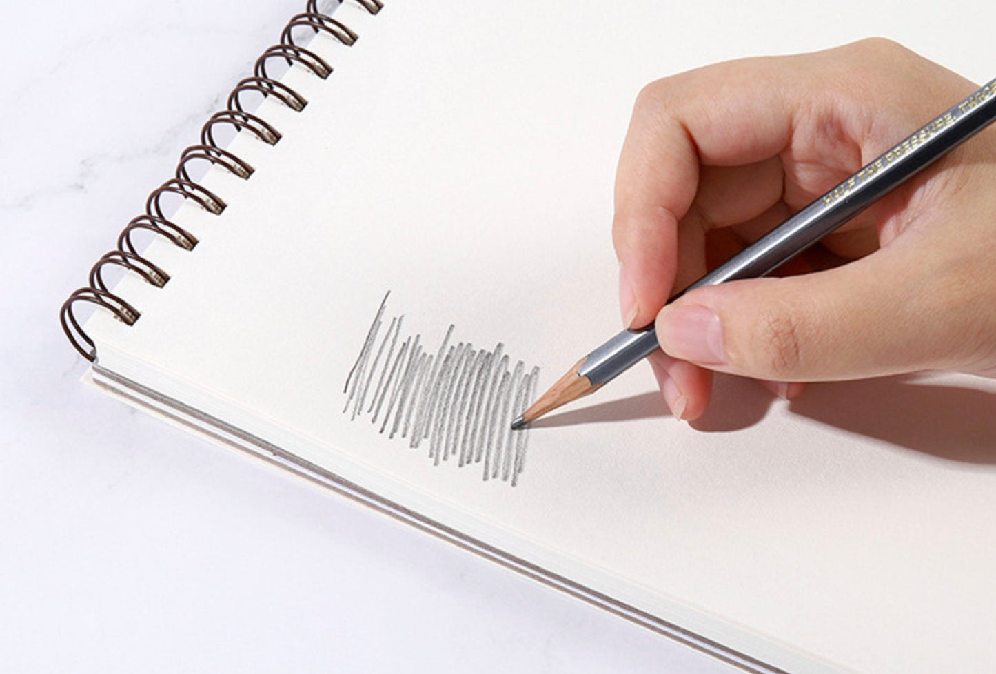 A4 Cute Pink Peach Planner Sketch Book