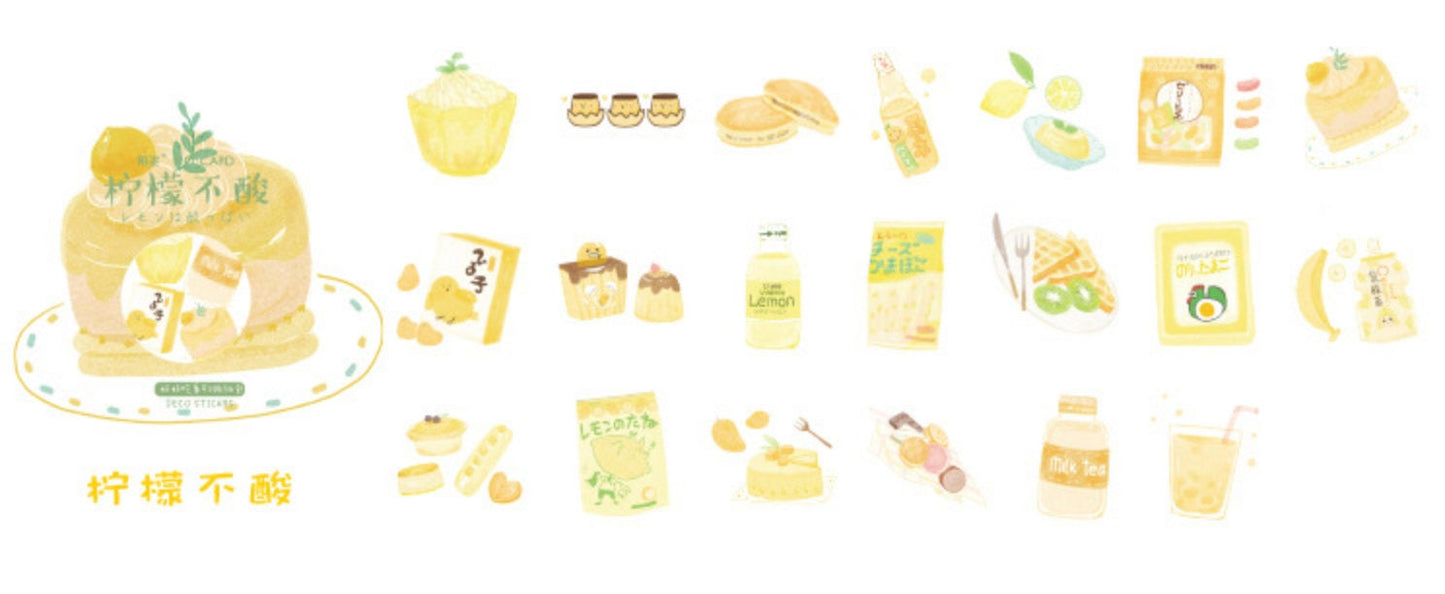 40 Cute Stickers Set