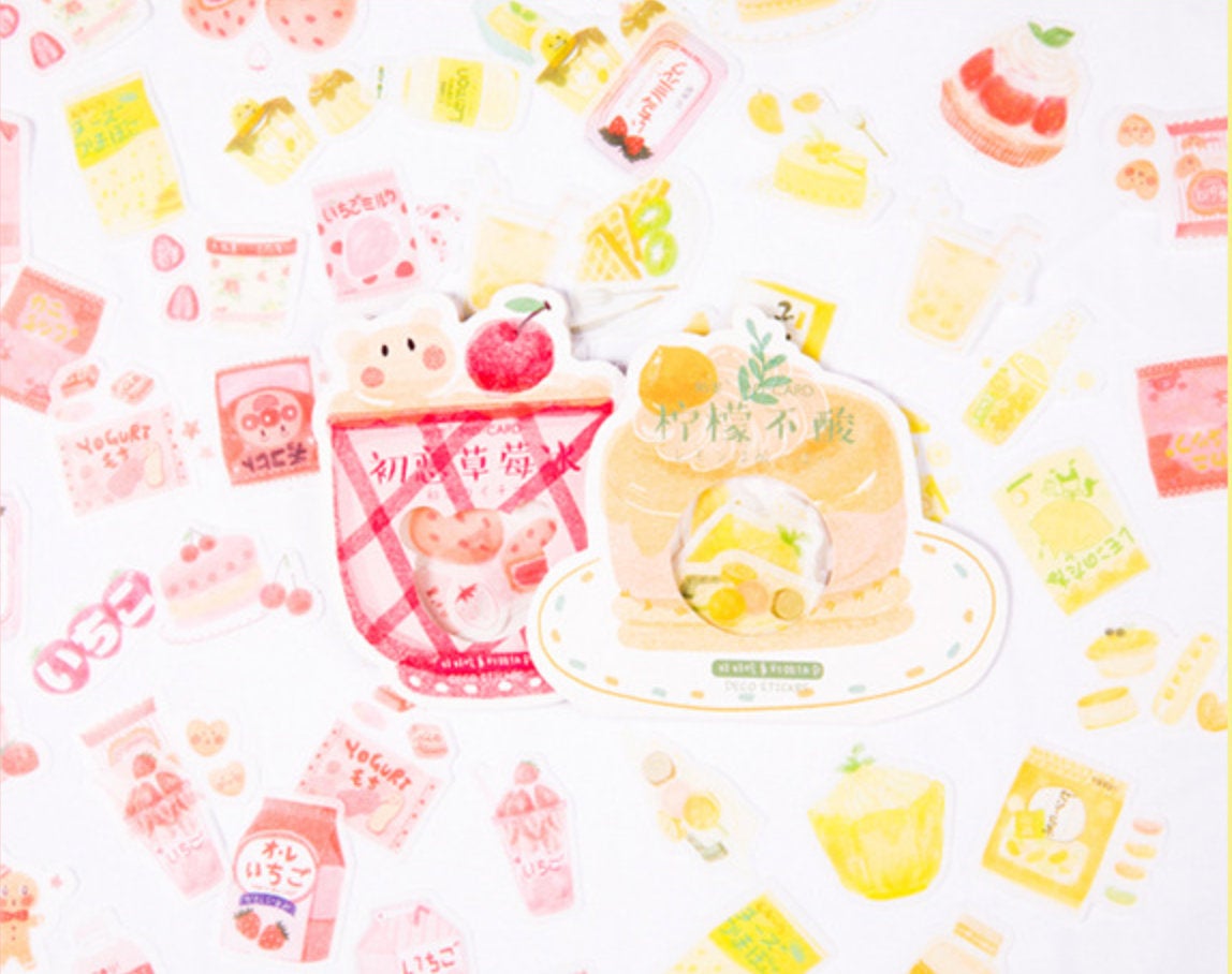 40 Cute Stickers Set