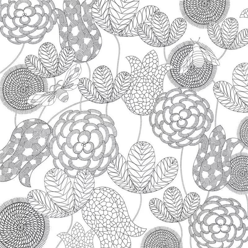 Animal and Plants Coloring Book