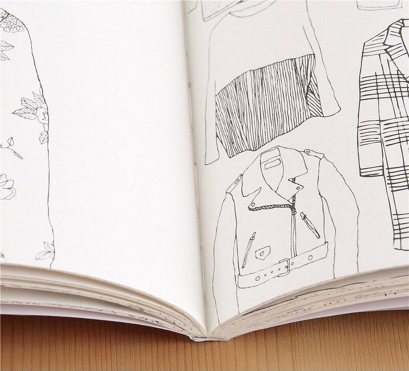 Coloring Books for adults or Children - Traveling Paris