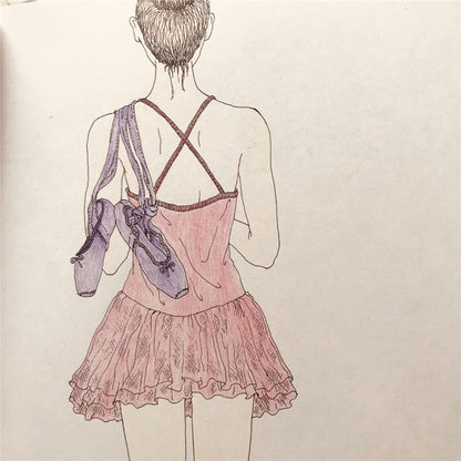 HERS- Fashion Coloring Books for adults or Children