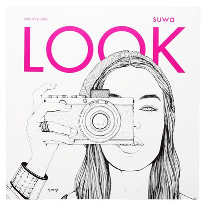 LOOK- Fashion Coloring Books for adults or Children
