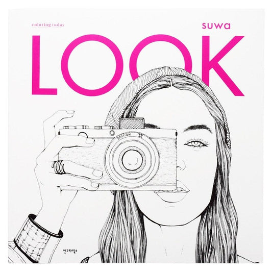 LOOK- Fashion Coloring Books for adults or Children