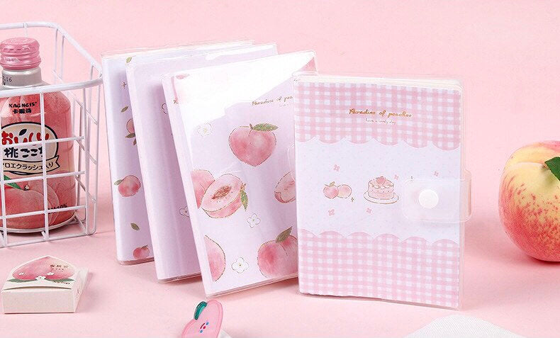 A7 Small Pink Peach Notebooks