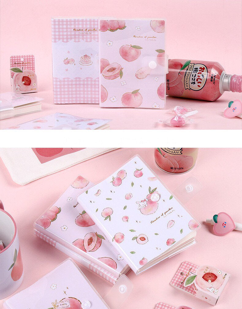 A7 Small Pink Peach Notebooks