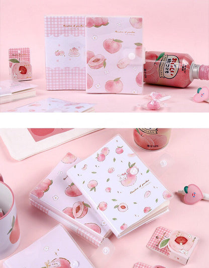 A7 Small Pink Peach Notebooks