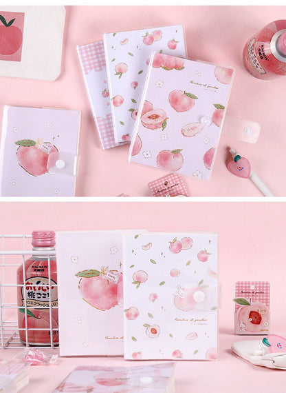 A7 Small Pink Peach Notebooks