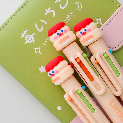 Cute multiple colors pen - BallPoint Pen - Cute Pen - Student Stationery Bullet Journal DIY