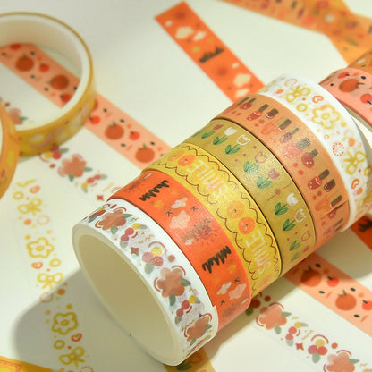 5 Roll Washi Tape Set 2meters