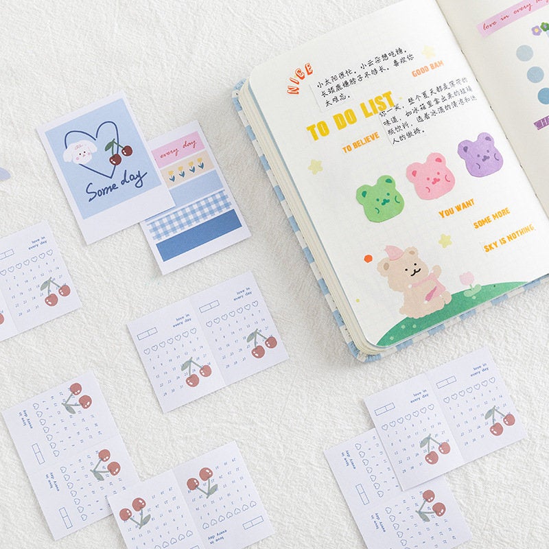 Cute Grid Planner - Bullet Journal