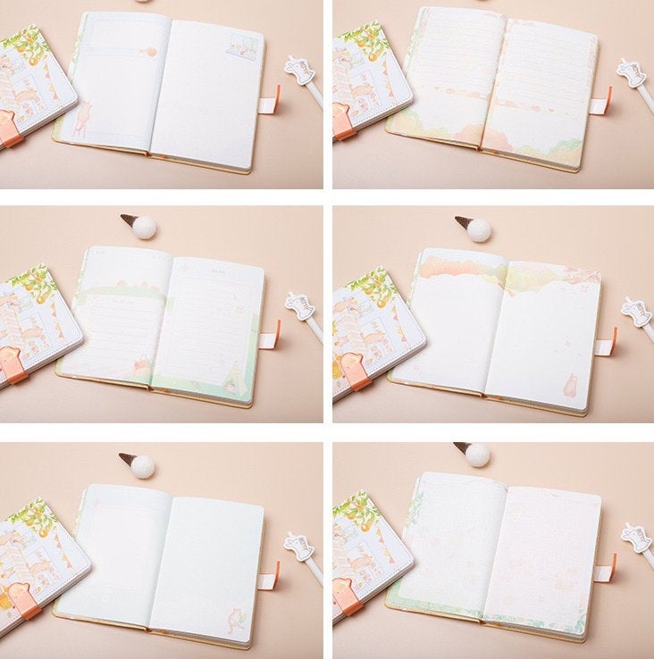 Orange Farm and The Cat Journal With Bookmark