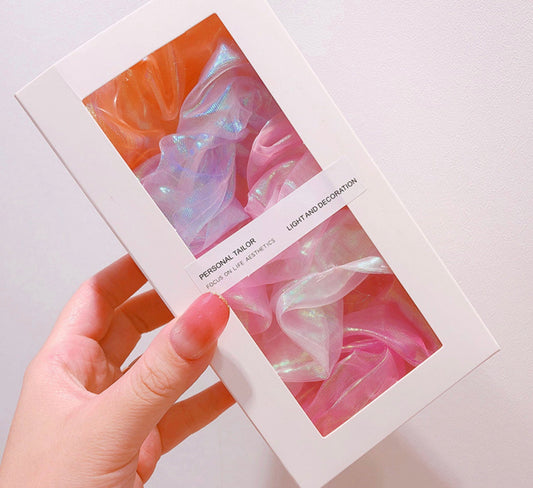 5 Hair Scrunchies Set