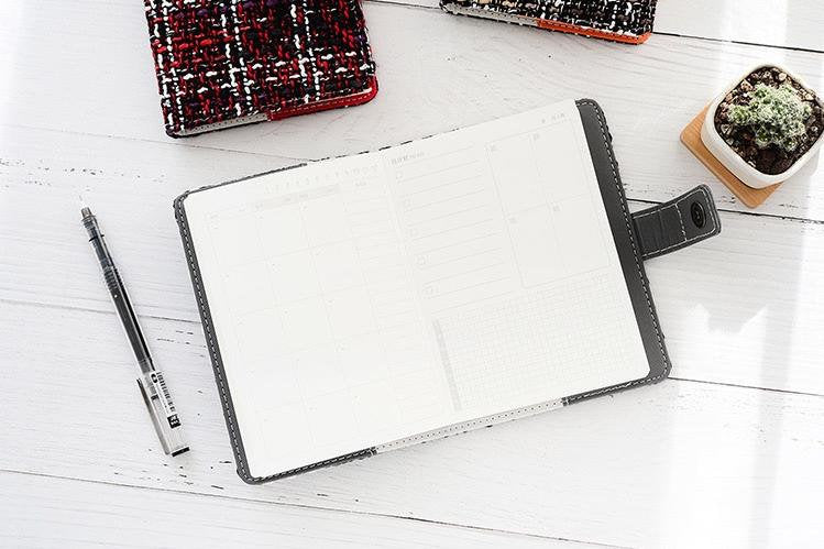 Grid Sweater Notebook