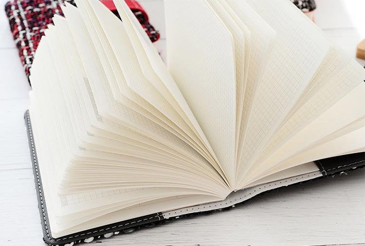 Grid Sweater Notebook