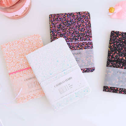 A6 Crystal Shining Notebook with Lines