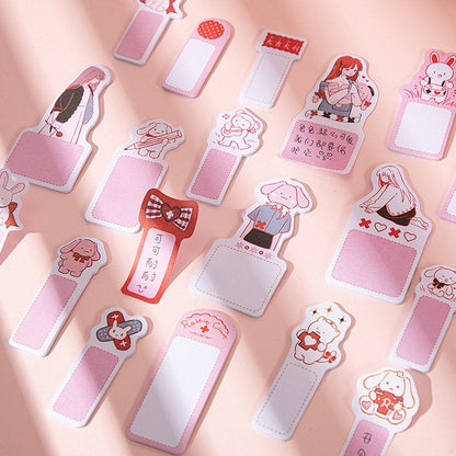 Cute Rabbit Clinic Sticky Notes Set