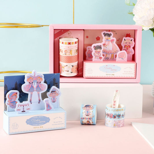 Twelve Moon Sticky Notes Set