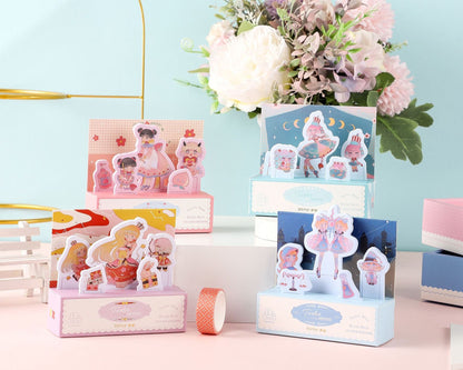 Twelve Moon Sticky Notes Set