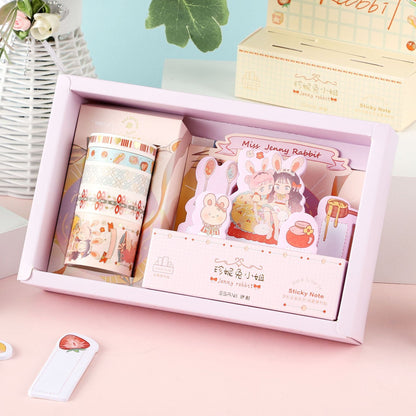 Miss Jenny Rabbit Sticky Notes Set