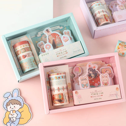 Miss Jenny Rabbit Sticky Notes Set