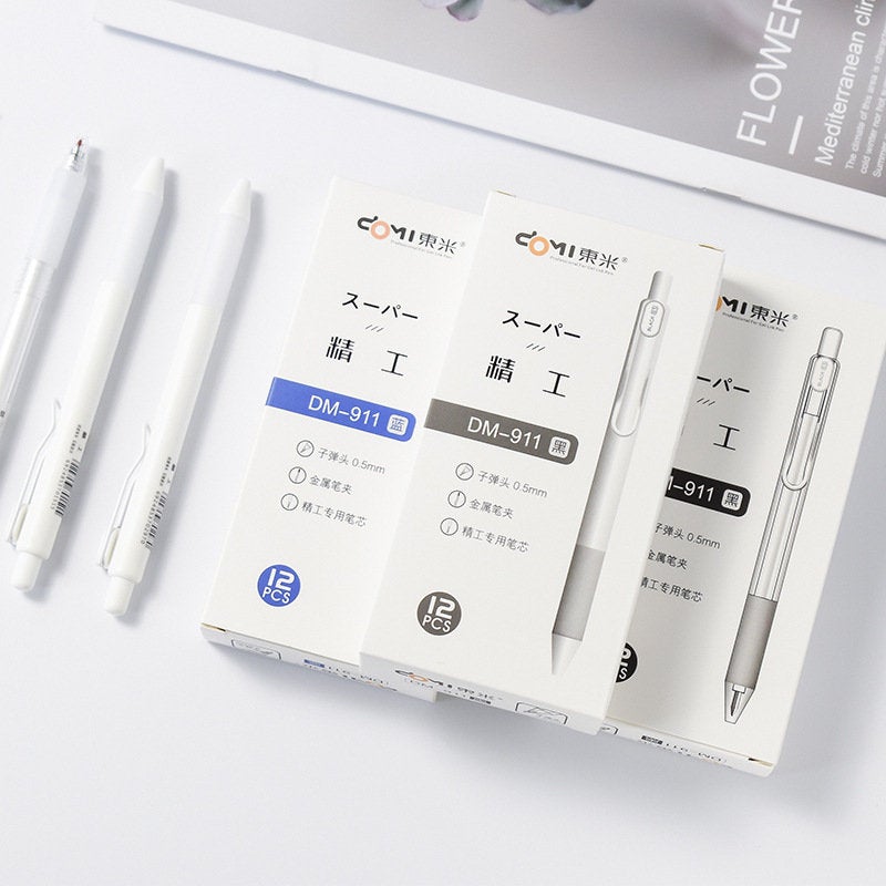 0.5mm Micro Point Black Ink Gel Pen