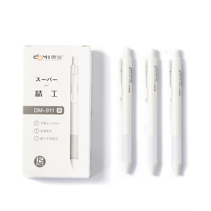 0.5mm Micro Point Black Ink Gel Pen