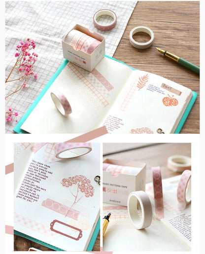 5 Roll Washi Tape Set  5meters