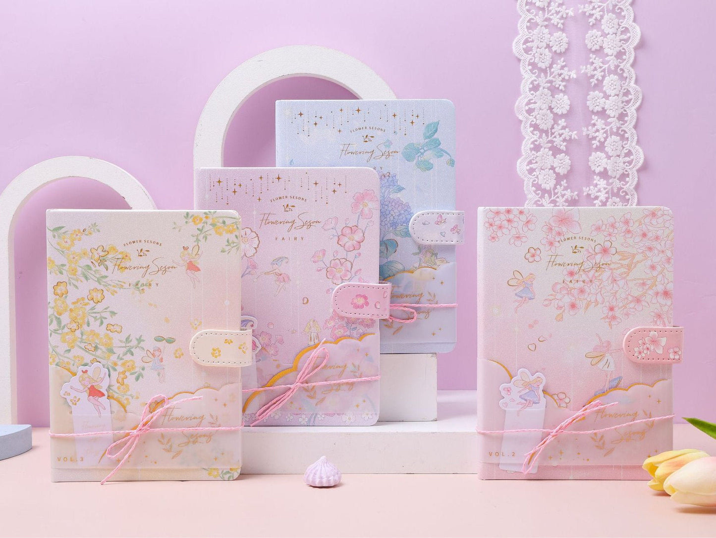 Flower Fairy Planner With Bookmark