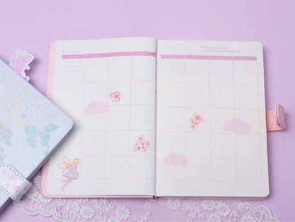 Flower Fairy Planner With Bookmark