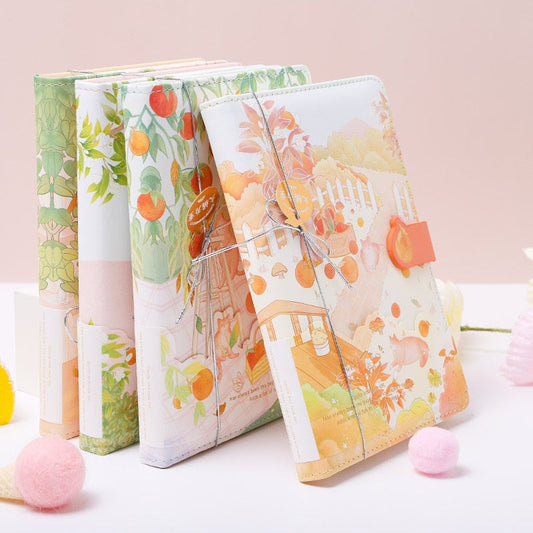 Orange Farm and The Cat Journal With Bookmark