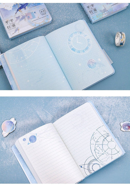 A5 Parallel Universe Journal -  Hard Cover with Gold Foil