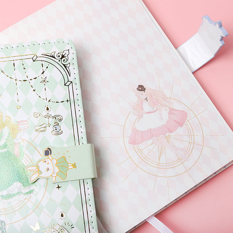 Alice Dream Journal with magnetic  buckle