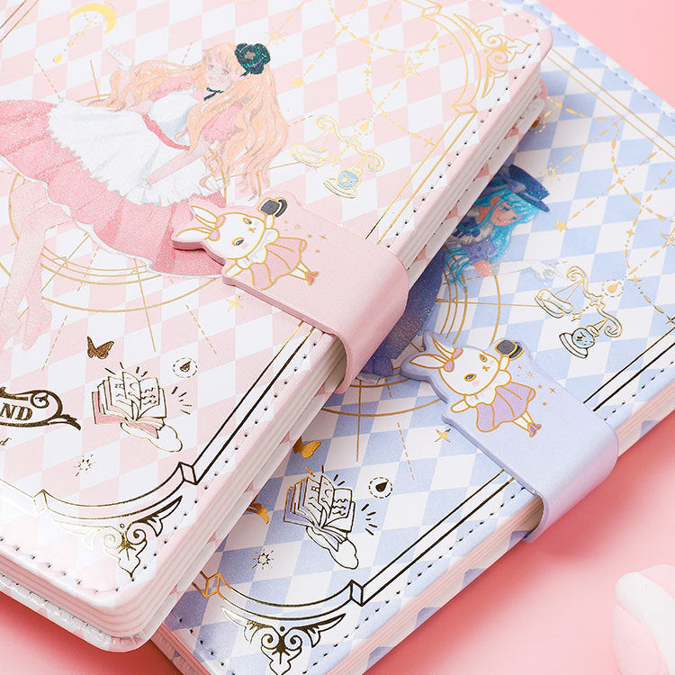 Alice Dream Journal with magnetic  buckle
