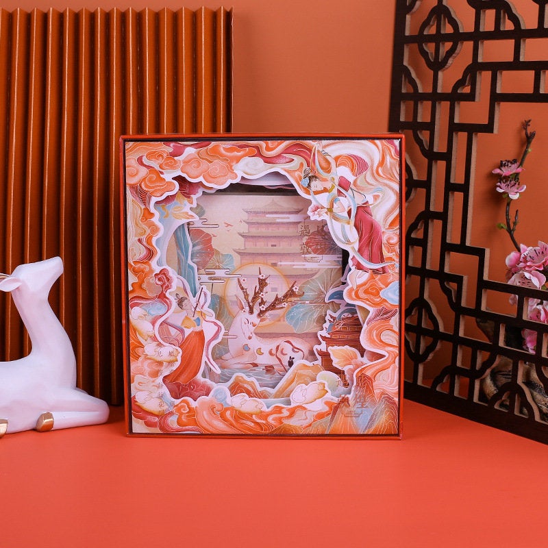 Dunhuang Planner Stickers Set- Lighting Box with Stickers, Planner and more - Birthday Gift - Craft and DIY