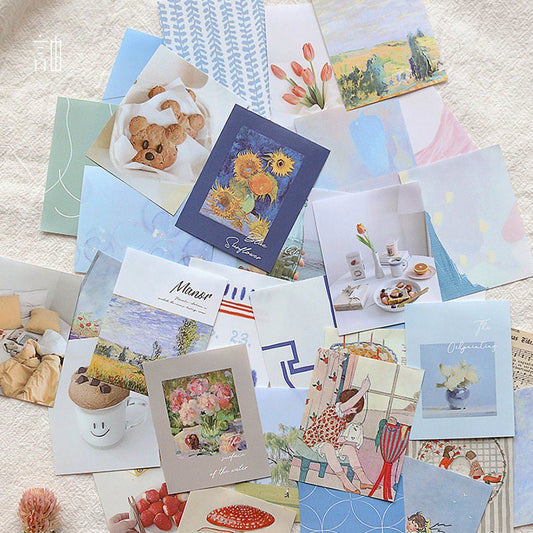Designed Paper -  400 Pages Journaling Supplies, Scrapbook Paper Supplies for Writing, Drawing, Aesthetic Decorative Stationery Paper