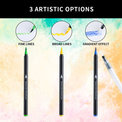 Watercolor Brush Marker 12 Color