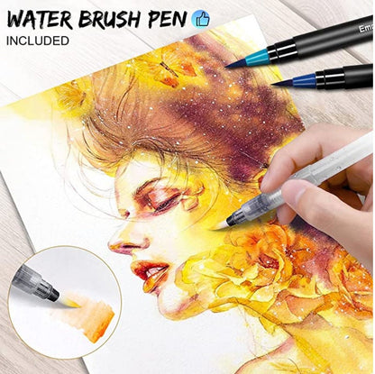 Watercolor Brush Marker 12 Color