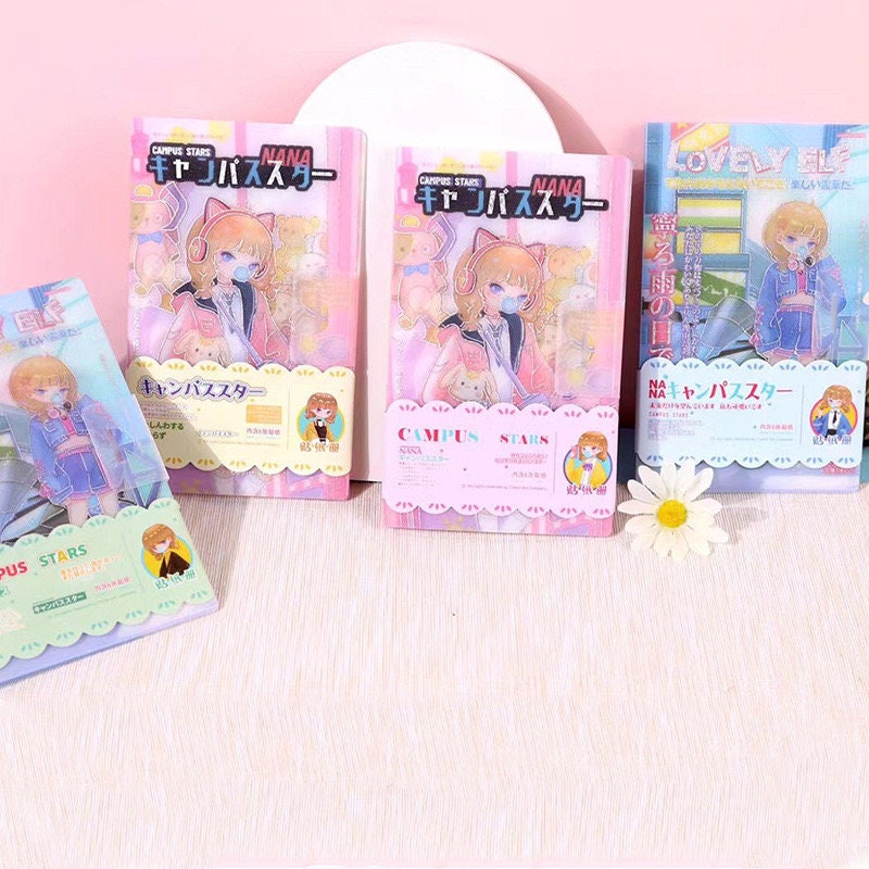 Campus Stars Stickers Set with multiple Designs - Fashion Girl Stickers for Planner, Decoration and more - Craft and DIY
