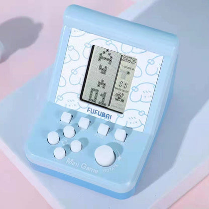 Mini Game Player - Mini Game Machine Puzzles Toys for Kids - Mini Gaming Device - Cool Game with Keyboard, Birthday Gift for Kids Children