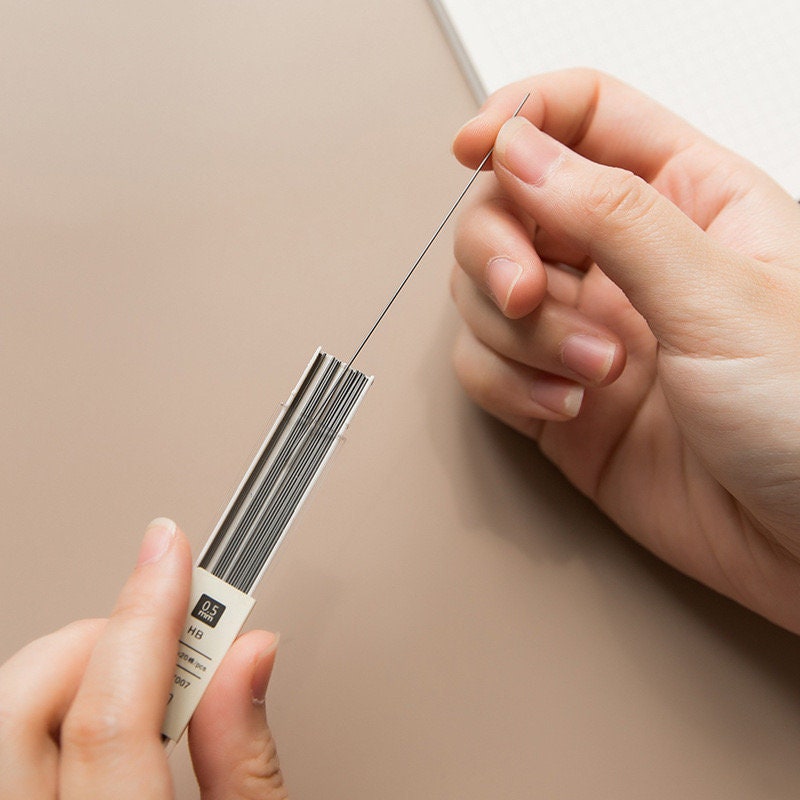 0.5mm Mechanical Pencil Refill - One Pack 20 Minimalist Pencil Refill - Office Pen - Student Stationery Office Supplier