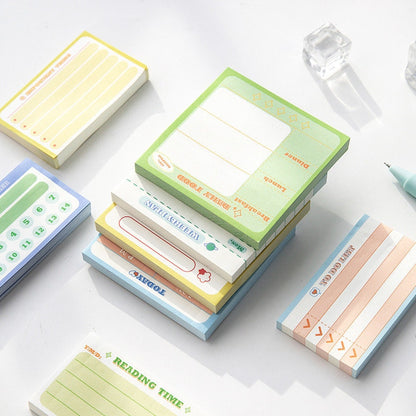 Good Life Sticky Notes Set Planner - 320 Post Notes for Daily Plan, Weekly Plan, Task List, Calendar - Craft and DIY